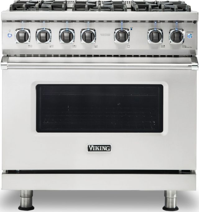 Viking® Professional 5 Series 36" Stainless Steel Pro Style Liquid Propane Gas Range-0