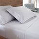GhostBed® GhostSheets Premium Supima Cotton and Tencel Luxury Soft Grey Queen Sheet Set-3