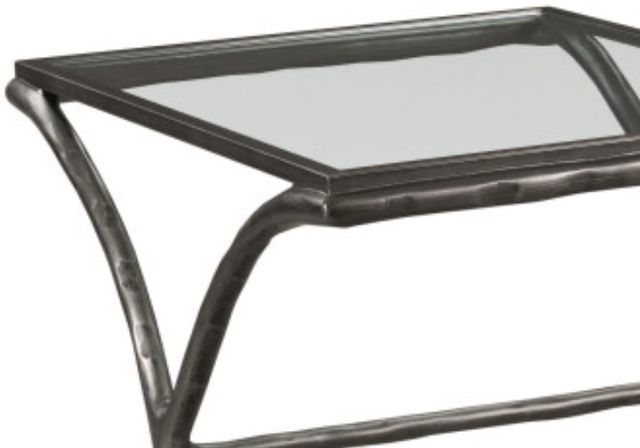 Kincaid® Milan-Acquisitions Glass Top End Table with Gray Base-1