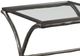 Kincaid® Milan-Acquisitions Glass Top End Table with Gray Base-1