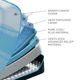 Tempur-Pedic® TEMPUR-LuxeBreeze® 13" TEMPUR-Material™ Firm Smooth Top Split Head King Mattress-3