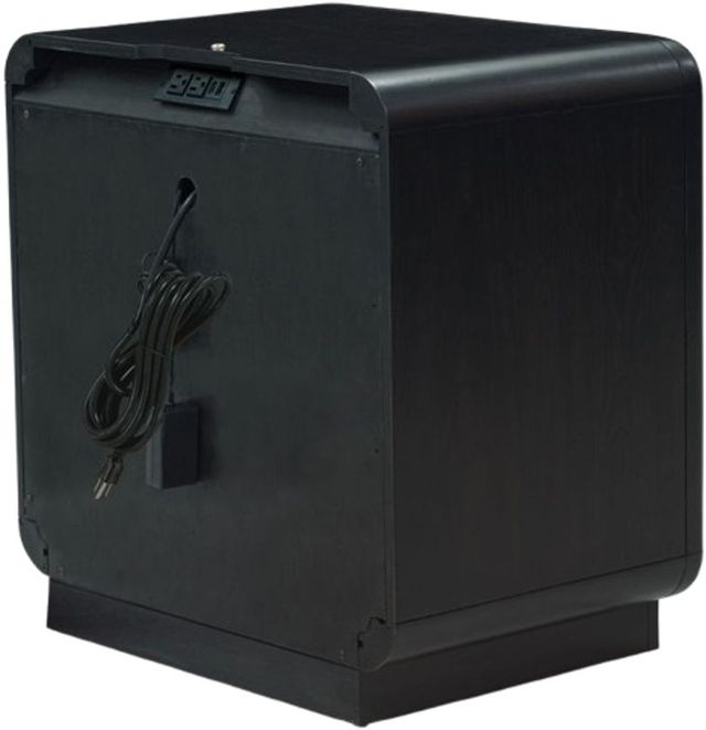 Signature Design by Ashley® Rowanbeck Black Nightstand-3
