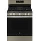 GE® 500 Series 30" Slate Freestanding Gas Range-0