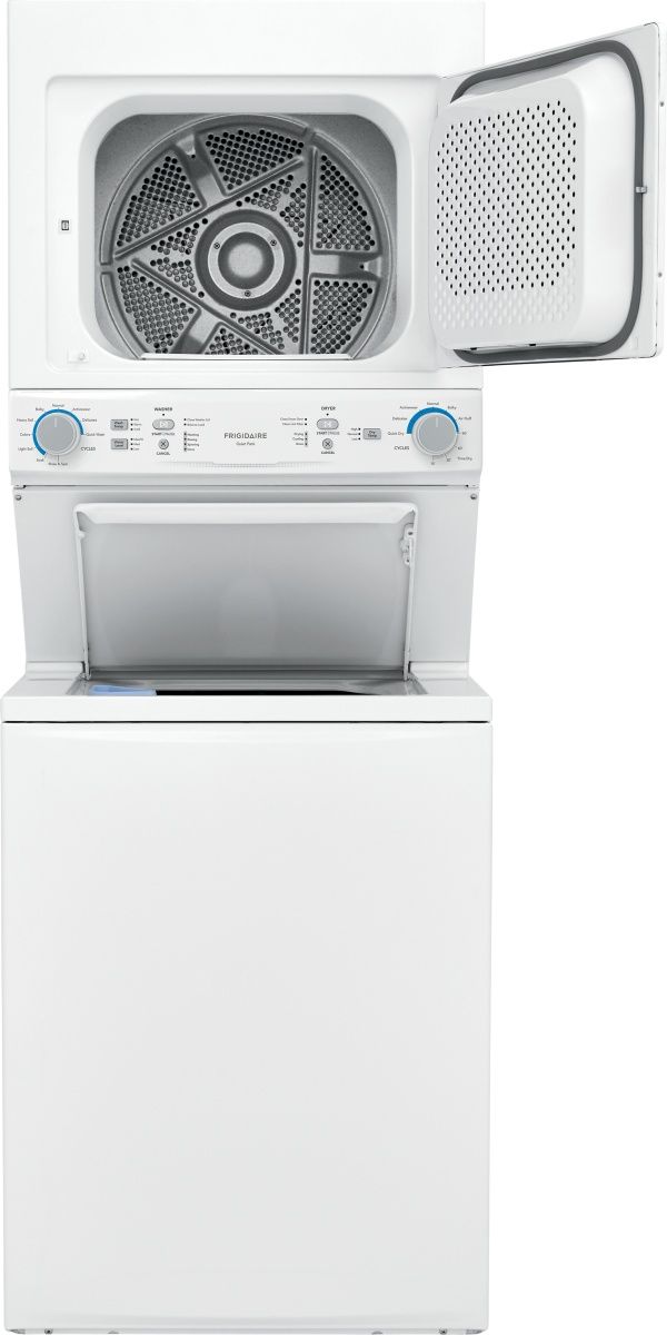 Frigidaire® White Laundry Center, 4.3 Cu. Ft. Washer, 5.6 Cu. Ft. Dryer-0