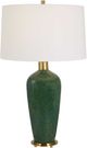 Uttermost® Verdell Dark Mossy Green Table Lamp-3