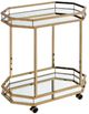 ACME Furniture Lacole Champagne/Mirrored Serving Cart-0