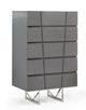 VIG Furniture Modrest Chrysler Gray Chest-0