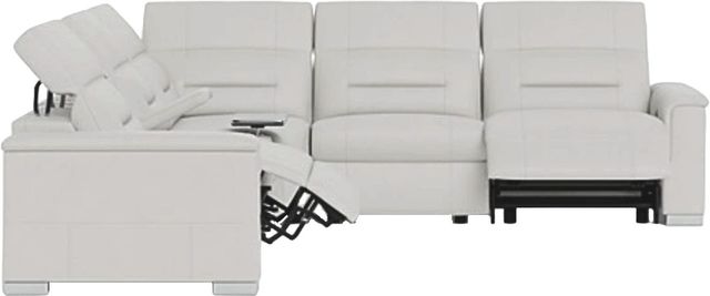 Palliser® Furniture Customizable Keoni 6-Piece Power Reclining Sectional with Console-2