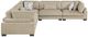 Homelegance® Tinley 5-Piece Brown Modular Sectional-2