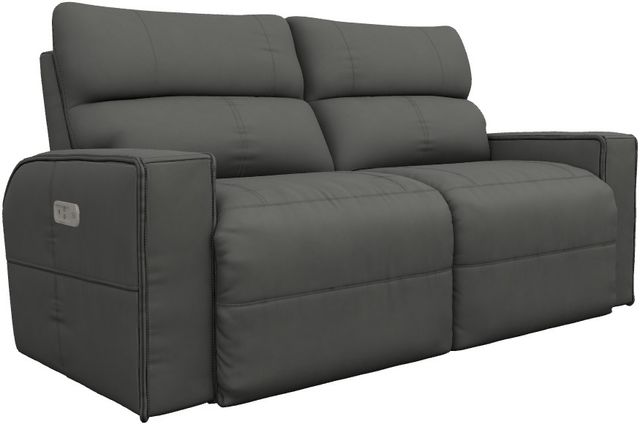 La-Z-Boy® Maddox Slate Power Reclining 2-Seat Sofa with Headrest-0