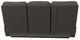 La-Z-Boy® Trouper Gray Leather Manual Reclining Sofa-4