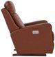 La-Z-Boy® Emmons Oak Leather Power Rocking Recliner with Headrest and Lumbar-2