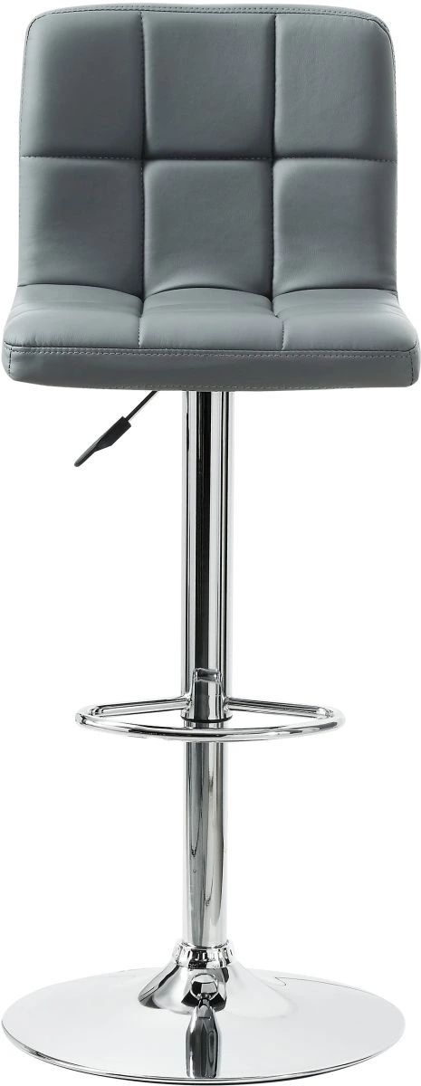 Powell® Brandt Gray Adjustable Bar Stool-3
