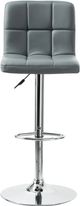 Powell® Brandt Gray Adjustable Bar Stool-3