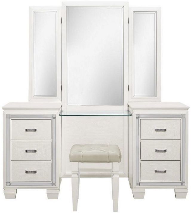 Homelegance® Allura 2-Piece White Vanity Set-2
