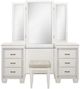 Homelegance® Allura 2-Piece White Vanity Set-2