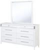 Coaster®  Gracemont White Dresser with Mirror-2