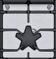 Thermador® Masterpiece® 30" Stainless Steel Natural Gas Cooktop-2