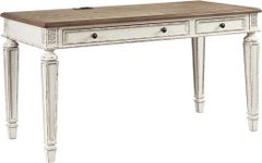 Signature Design by Ashley® Realyn White/Brown Office Desk
