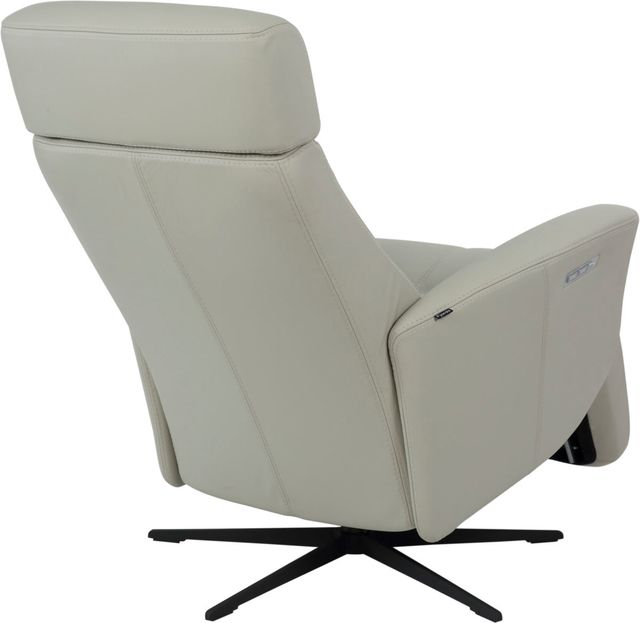 Fjords® Modern Living Magnus Shadow Grey Large Dual Motion Swivel Recliner-3