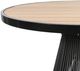 CabanaCoast® Customizable Cove Synthetic Fiber 42" Outdoor Round Coffee Table-1
