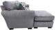 Porter International Designs Savannah 2-Piece Gray Chofa-2