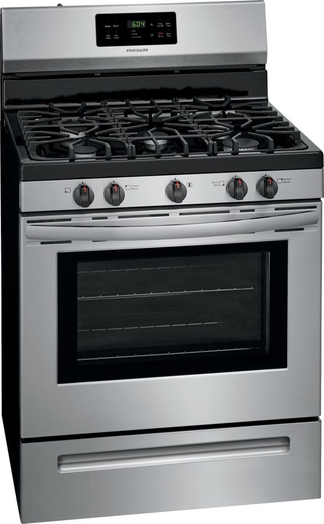 Frigidaire® 30" Stainless Steel Freestanding Gas Range-1