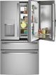 GE Profile™ 36" 27.6 Cu. Ft. Fingerprint Resistant Stainless Steel Freestanding French Door Refrigerator-4