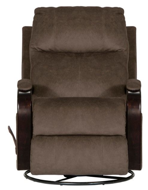 Catnapper® Niles Chocolate Swivel Glider Recliner-3