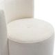 TOV Furniture Alyssa Off-White Rolling Desk Chair-5
