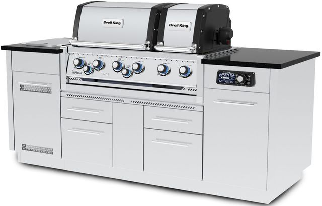 Broil King® Imperial™ QS 690i 6-Burner Stainless Steel Built In Natural Gas Grill-4