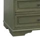 Bernards Tarrington Pistachio 3-Drawer Nightstand-1