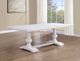 Steve Silver Co. Warren 6-Piece Gray/White Upholstered Dining Set-4