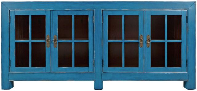 Jofran Inc. Aquitaine Azure Large Cabinet-1