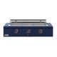 Caliber™ Rockwell Social 48" 3-Burner Cobalt Built-In Natural Gas Grill with Pewter Hardware-0