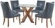 Powell® Auden 5-Piece Natural/Navy Dining Set-0