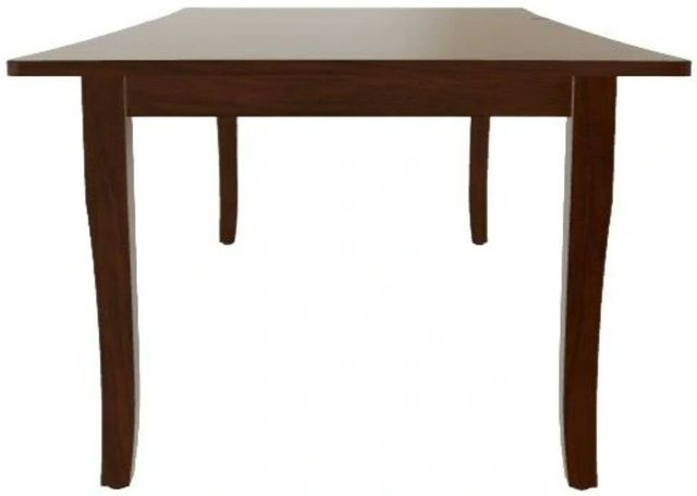 Mavin Customizable 42" x 60" Concave Extendable Dining Table with 2 Leaves-2