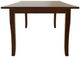 Mavin Customizable 42" x 60" Concave Extendable Dining Table with 2 Leaves-2