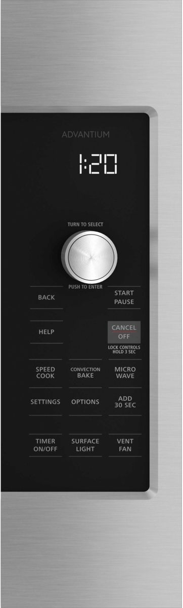 Monogram® Statement Collection 1.7 Cu. Ft. Stainless Steel Over The Range Microwave-3
