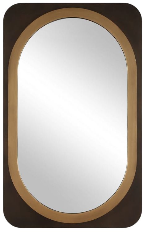 Uttermost® Condesa Bronze/Gold Mirror-0