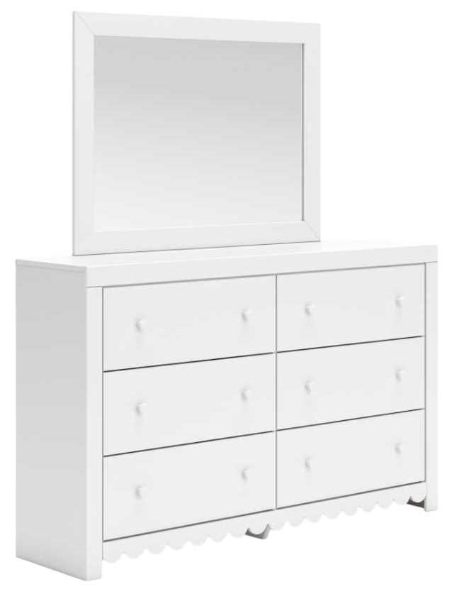 Mollviney Mirror - White Mollviney Mirror - White