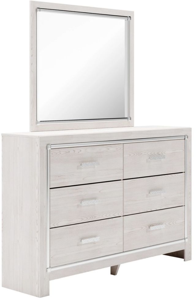 Signature Design by Ashley® Altyra 5-Piece White King Bookcase Bed Set-2