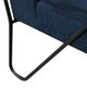 International Furniture Direct Lotus Midnight Blue Armchair-1