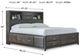 Signature Design by Ashley® Caitbrook Gray California King Bookcase Bed with 8-Drawer Storage-2