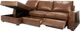 Decor-Rest® Furniture LTD Customizable 3456 Power Reclining Sofa with Storage Chaise-1