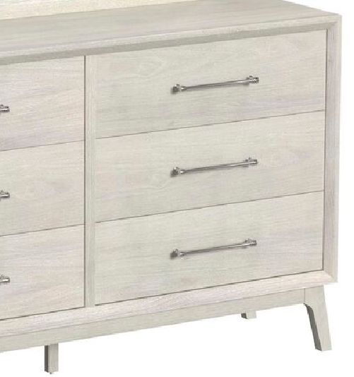 Elements International Westland Almond Dresser and Mirror-1