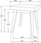 Coaster® Westerly Walnut Brown End Table-3