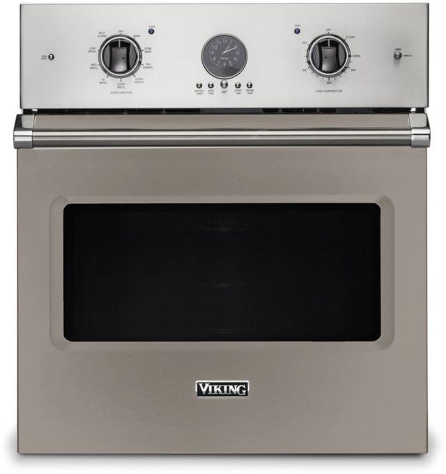 Viking® 5 Series 27" Pacific Grey Professional Built In Single Electric Premiere Wall Oven-0