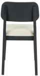 Classic Home Deaven Oak Black Upholstered Dining Chair-3