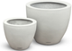Le Present Helmet White 12" Planter-1